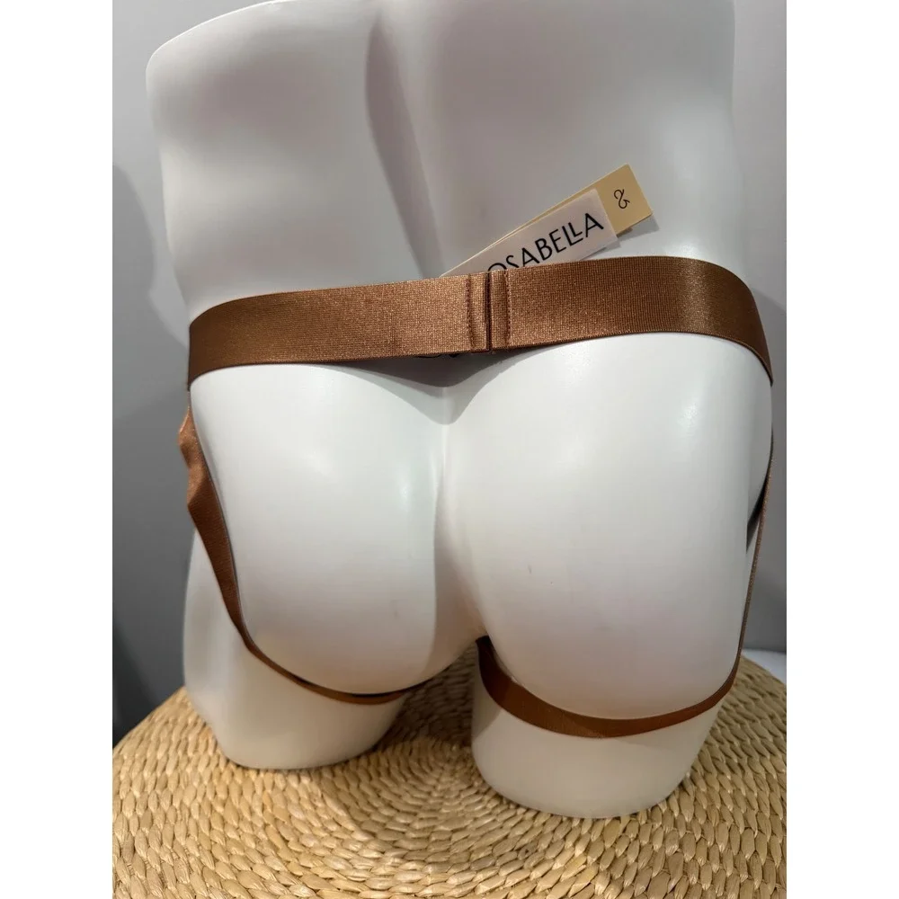 Cosabella Never Say Never Lace Jock Strap Men's TRE Nude Italy NEW Size S